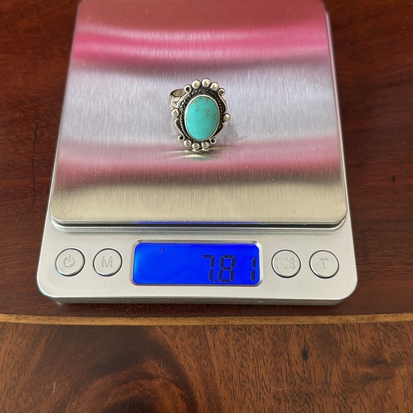 Vintage Sterling Turquoise GORGEOUS ring🤩🔥🔥🔥 - Picture 8 of 10